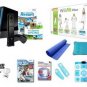 Nintendo Wii Black Resort Bundle - Wii, Wii Fit Plus, Resort With Motion Plus And More