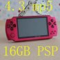 16GB 4.3inch MP5 Player Camera Function 4.3inch MP3 MP4 Player Game MP5 Player psp