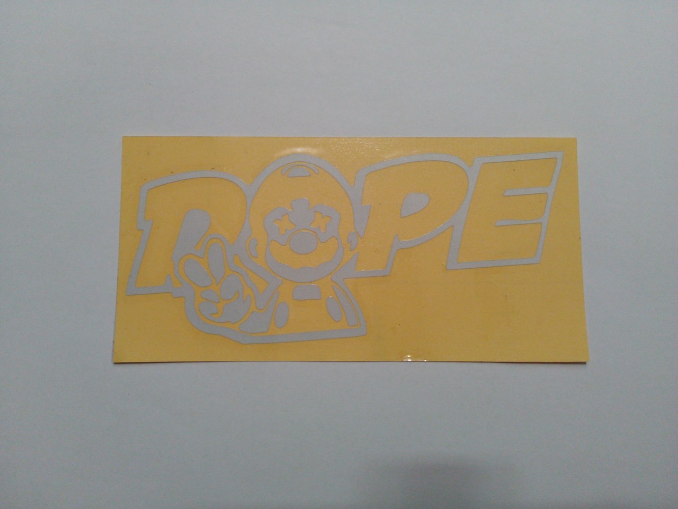 Dope Mario Bros Stickers - REFLECTIVE