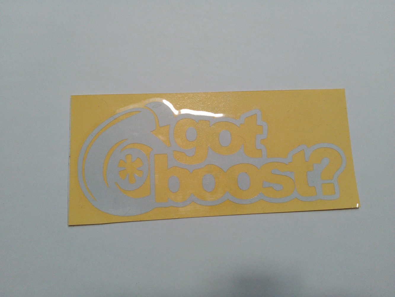 Got Boost Turbo Stickers - REFLECTIVE