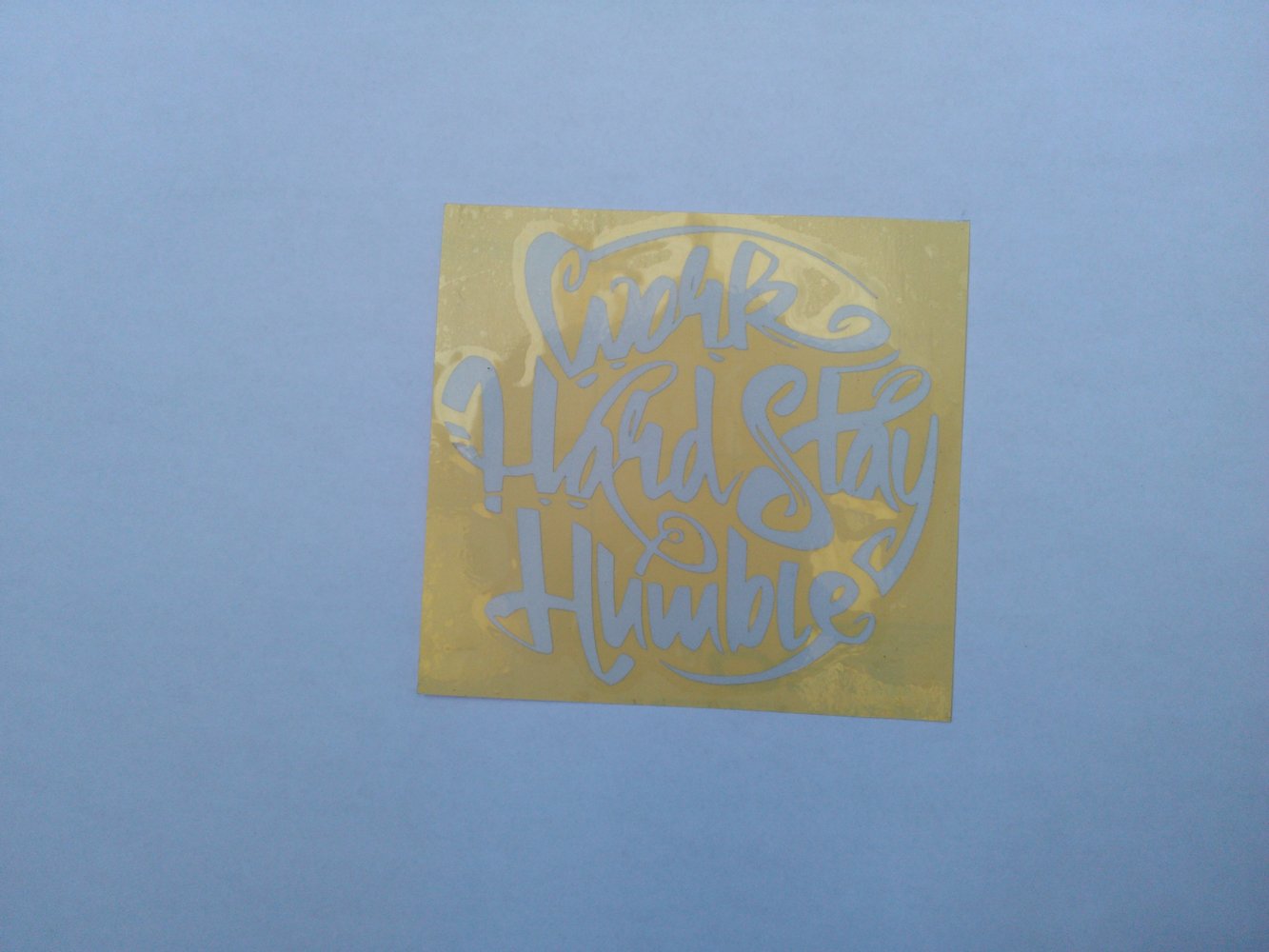 Stay Humble Stickers - REFLECTIVE