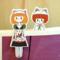Adorbs Doll Pair Bookmarks #1