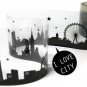 City Illustration Transparent Tape