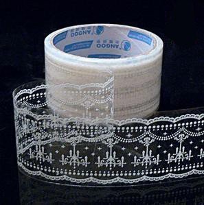 Transparent Deco Tape - Lace #4