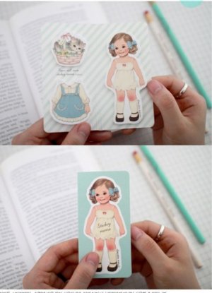 Little Doll Sticky Memo - Booklet
