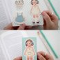 Little Doll Sticky Memo - Booklet