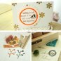 Nature Pattern Stamp Set - 12 pcs