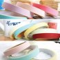 A set of 10 pcs Soft Color Cotton Tape
