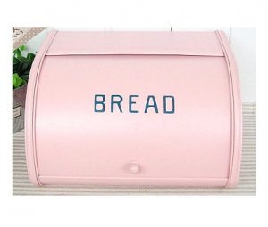 Pink Tin Bread Storage