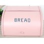 Pink Tin Bread Storage