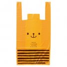 5 pcs of Kawaii Orange Bear - T-Shirts Plastic Bag