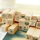 Daily Stamps Set - 25 pcs