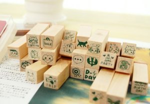 Daily Stamps Set - 25 pcs
