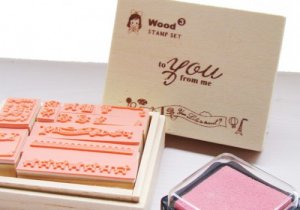 Message Stamps - 15 pcs