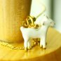 Enamel Lamb Necklace