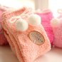Soft Pom-Pom Towel Socks