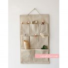 Hanging Cotton Pocket Storage Bag