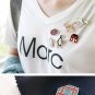 Cute Retro Badge - Rabbit / Penguin / Donkey / House / Medal / Christmas Tree