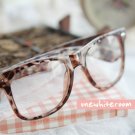 Leopard-Printed Frame Glasses
