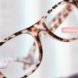 Leopard-Printed Frame Glasses