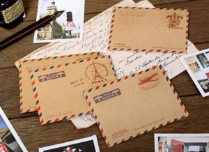 10 pieces of Retro Envelopes