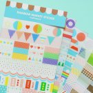 Rainbow Market Stickers - 6 sheets