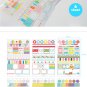 Rainbow Market Stickers - 6 sheets
