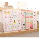 Momoro Sweet Stickers Pack - 6 sheets