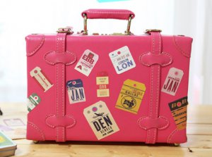 Vintage Tag Travel Stickers