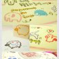 Animal Stamps Set - 6 pcs