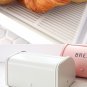 White Tin Bread Storage
