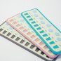 Cute Flexible Parking Number Pad in Pink and Blue