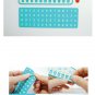 Cute Flexible Parking Number Pad in Pink and Blue