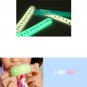 Night Glow Jelly Phone Number Plate in Pink, Blue, and Green