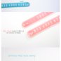 Night Glow Jelly Phone Number Plate in Pink, Blue, and Green
