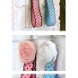 Flower Chiffon Strap - Pink, Blue