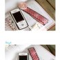 Flower Chiffon Strap - Pink, Blue