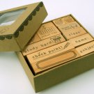 School Time Stamps Set - 11 pcs