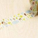 2 in 1 Transparent Deco Tape - Girl