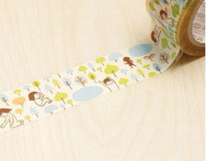 2 in 1 Transparent Deco Tape - Girl