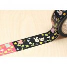2 in 1 Deco Tape - Bunny Flower