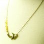 Pearl and Swallow Chain Necklace