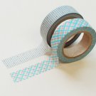 Masking Tape 2 in 1 - Blue and White