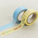 Masking Tape 2 in 1 - Blue and Yellow