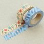 Masking Tape 2 in 1 - Blue and Creamy