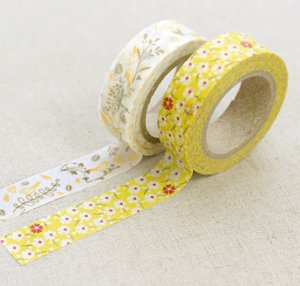 Masking Tape 2 in 1 - Yellow and White