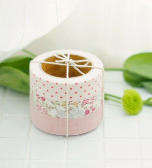 Fabric Tape 3 in 1 - Solid, Flower, Dot II