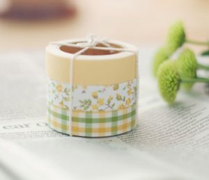 Fabric Tape 3 in 1 - Solid, Flower, Check II