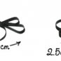 Large Black Bow Ring