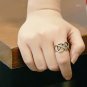 Gold-Colored Infinity Ring